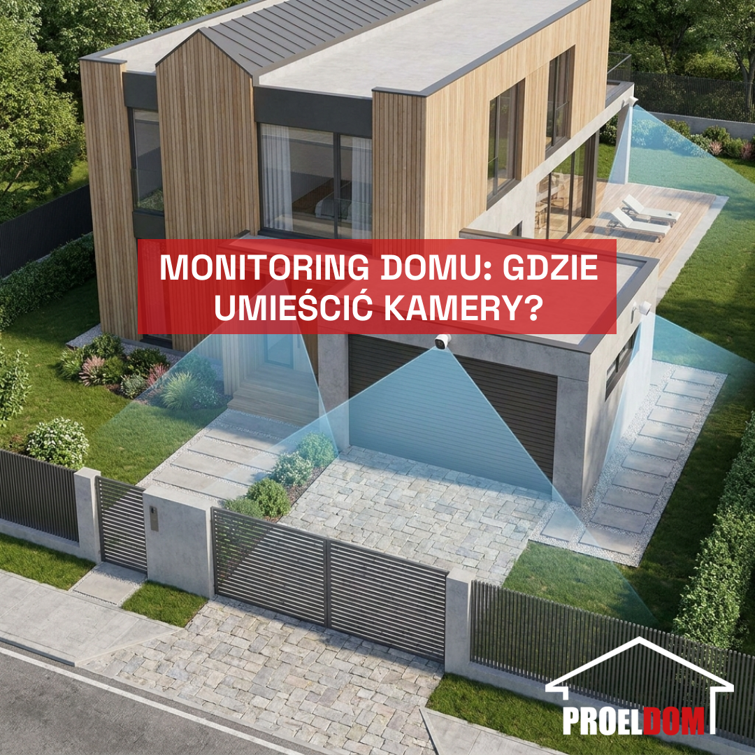 Monitoring domu: gdzie umieścić kamery?
