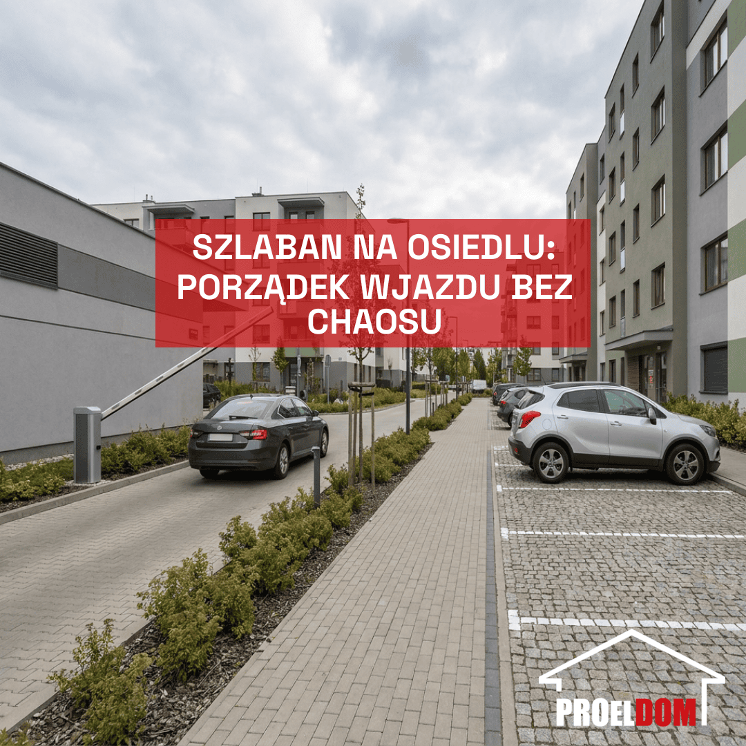 Szlaban na osiedlu: porządek wjazdu bez chaosu