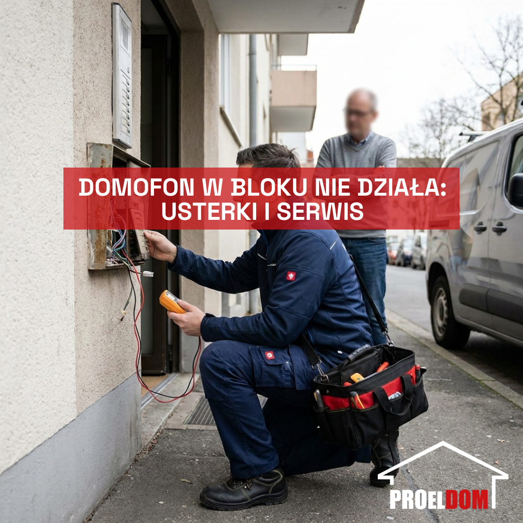 Domofon w bloku nie działa: usterki i serwis